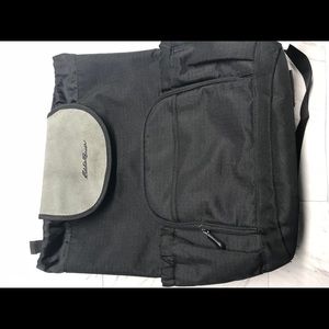 Eddie Bauer Black Travel School Work BookBag